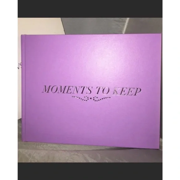 SWAROVSKI "Moments to Keep" Crystal Bling Mother's Keepsake Memory Book New - Picture 2 of 4